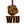 Load image into Gallery viewer, Western Illinois University WIU Stack Ornament – Crafted from Cherry and Maple Wood – Western Illinois Leathernecks
