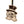 Load image into Gallery viewer, Wake Forest University Demon Deacon Ornament – Crafted from Cherry and Maple Wood – Wake Forest Demon Deacons
