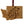Load image into Gallery viewer, Washington State University Cougar on State Ornament – Crafted from Cherry and Maple Wood – Washington State Cougars
