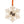 Load image into Gallery viewer, Sam Houston State University Bearkat Snowflake Ornament – Crafted from Cherry and Maple Wood – Sam Houston Bearkats
