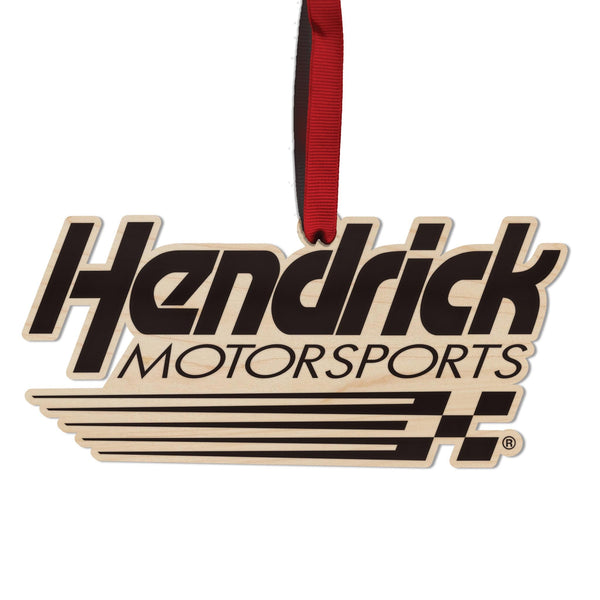 Hendrick Motorsports Wooden Ornament  | Crafted from Cherry and Maple Wood | Made in USA | Officially Licensed by Hendrick Motorsports