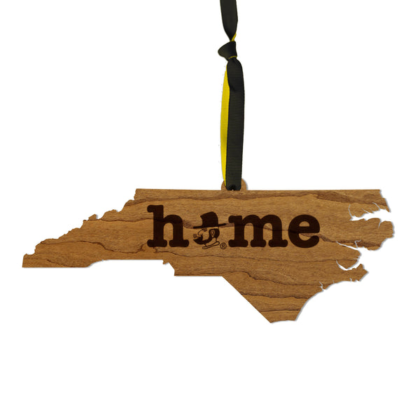 Appalachian State University Home Ornament – Crafted from Cherry and Maple Wood – App State Mountaineers