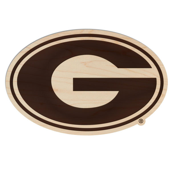 University of Georgia Athletic G Magnet - Crafted from Cherry or Maple Wood - Georgia Bulldogs