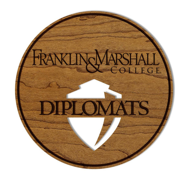 Franklin & Marshall Logo Cutout Wall Hanging – Crafted from Cherry and  Maple Wood - Franklin and Marshall College