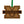 Load image into Gallery viewer, Marshall University Logo Ornament – Crafted from Cherry and Maple Wood – Marshall Bison
