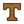 Load image into Gallery viewer, University of Tennessee Power T Magnet - Crafted from Cherry or Maple Wood - University of Tennessee Volunteers
