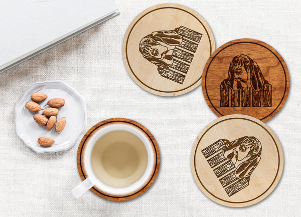 Dog Coaster Bassett Hound
