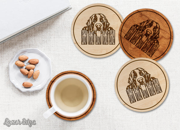 Dog Coaster Saint Bernard