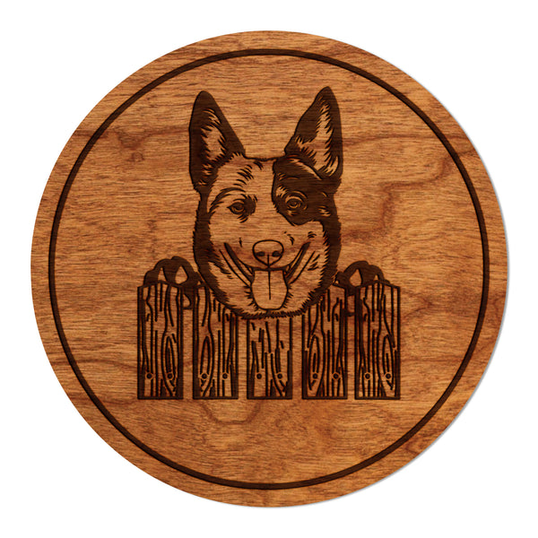 Dog Coaster Blue Heeler
