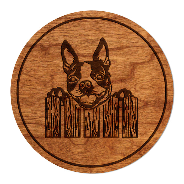 Dog Coaster Boston Terrier