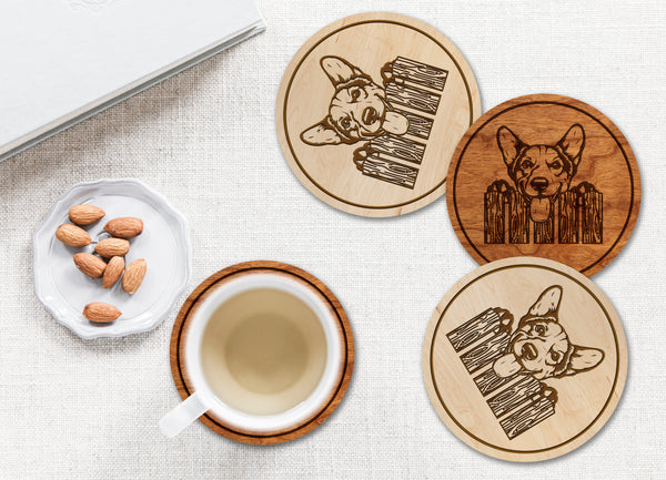 Dog Coaster Corgi