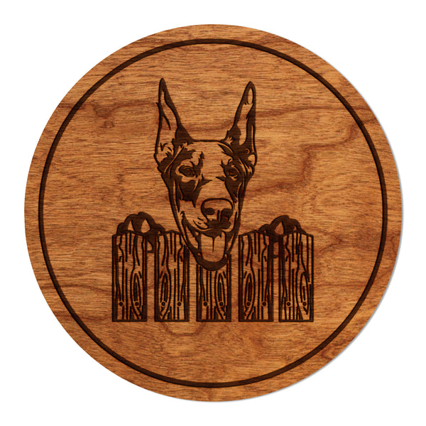 Dog Coaster Doberman