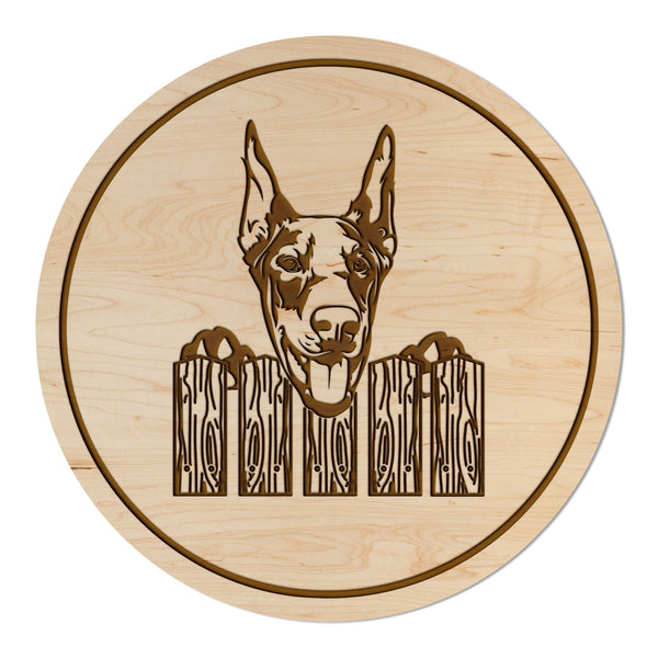 Dog Coaster Doberman