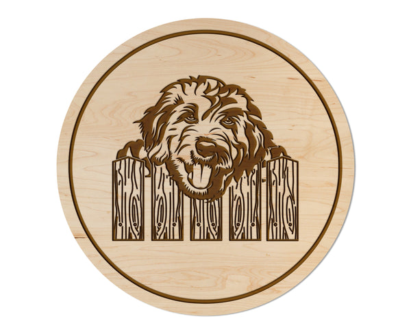 Dog Coaster Goldendoodle