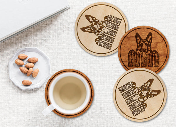 Dog Coaster German Shepherd
