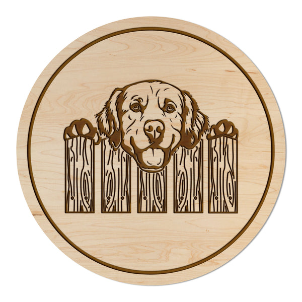 Dog Coaster Golden Retriever