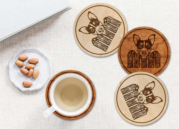 Dog Coaster Jack Russell