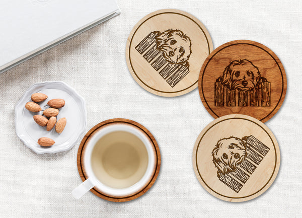 Dog Coaster Maltese
