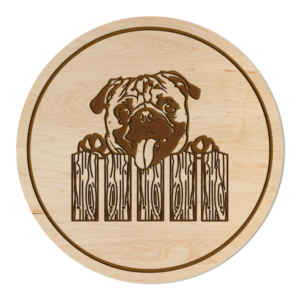 Dog Coaster Pug