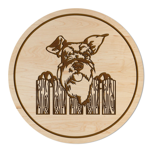 Dog Coaster Schnauzer