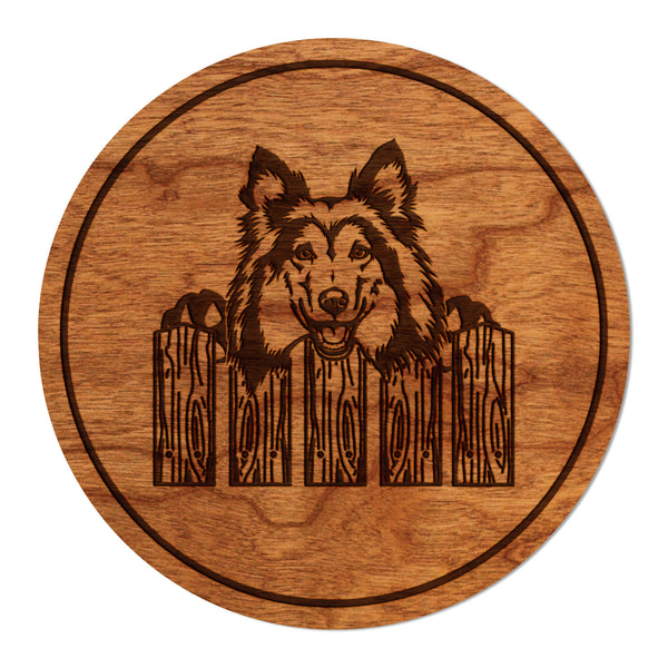 Dog Coaster Shetland Sheepdog