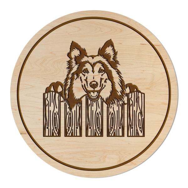 Dog Coaster Shetland Sheepdog