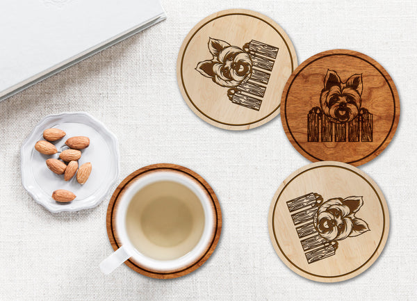 Dog Coaster Yorkshire Terrier