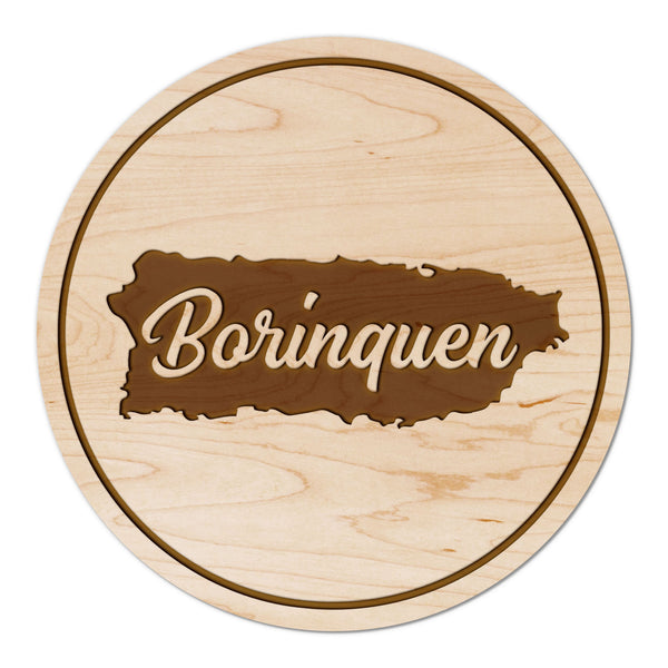 State Pride Coaster Borinquen