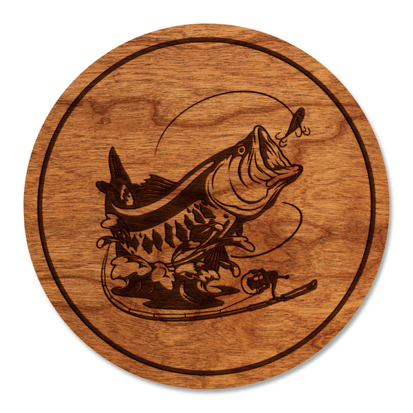 Freshwater Fish Coaster Bass