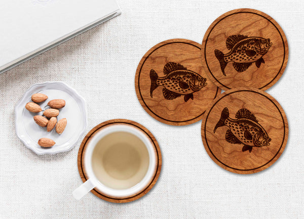 Freshwater Fish Coaster Crappie