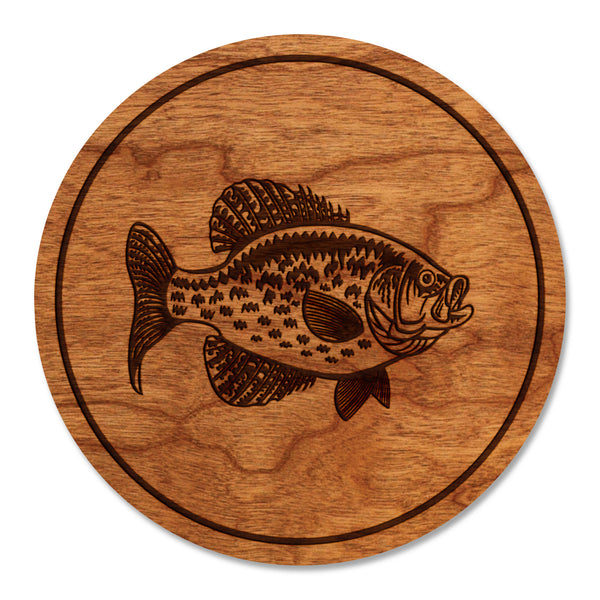 Freshwater Fish Coaster Crappie