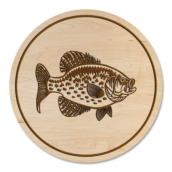 Freshwater Fish Coaster Crappie