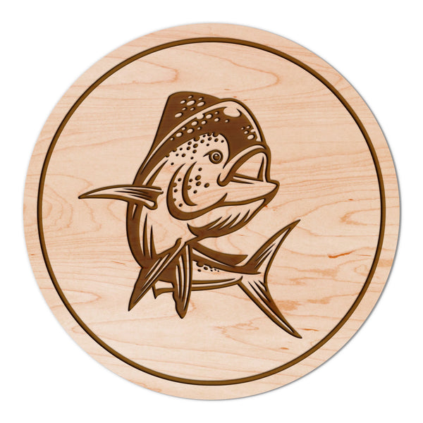 Saltwater Fishing Coaster Mahi Mahi