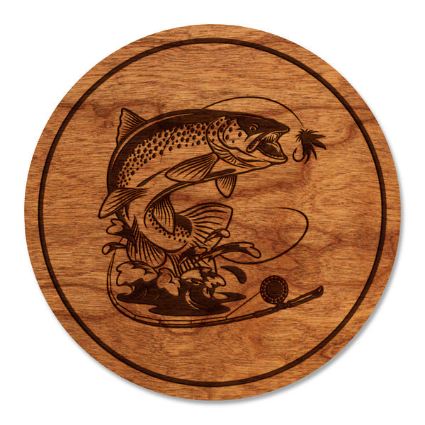 Freshwater Fish Coaster Trout