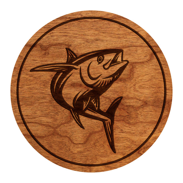 Saltwater Fishing Coaster Tuna