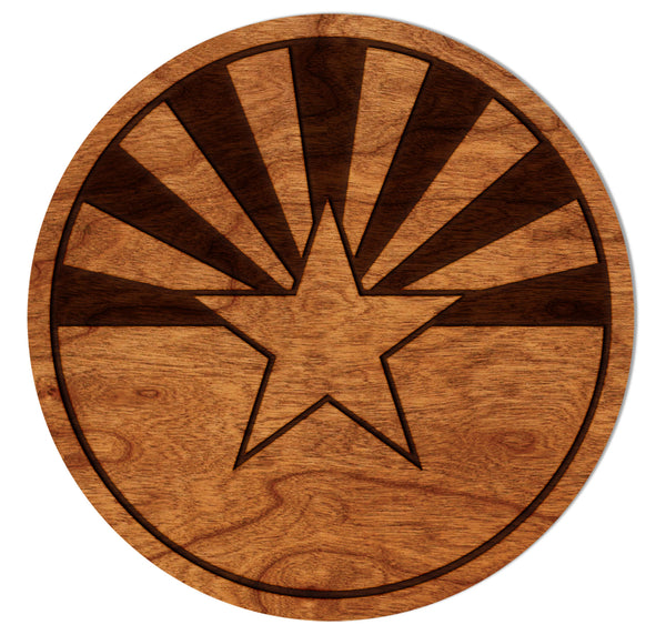 State Flag Coaster Arizona
