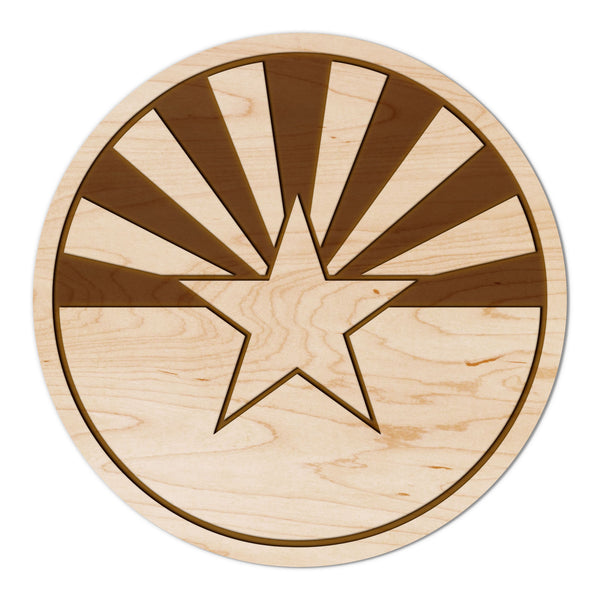 State Flag Coaster Arizona