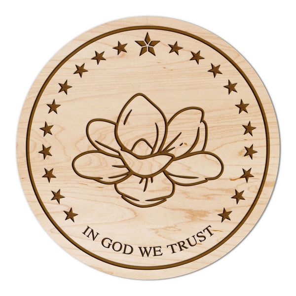 State Flag Coaster Mississippi
