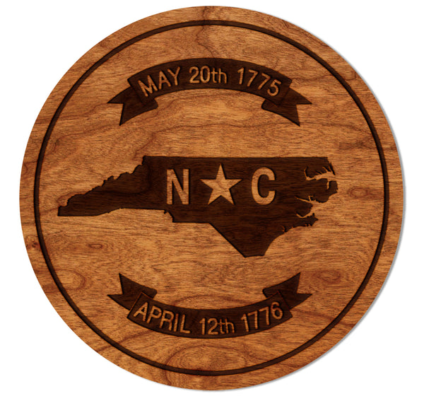 State Flag Coaster North Carolina