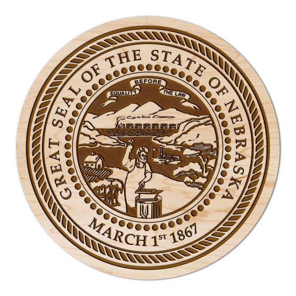 State Flag Coaster Nebraska