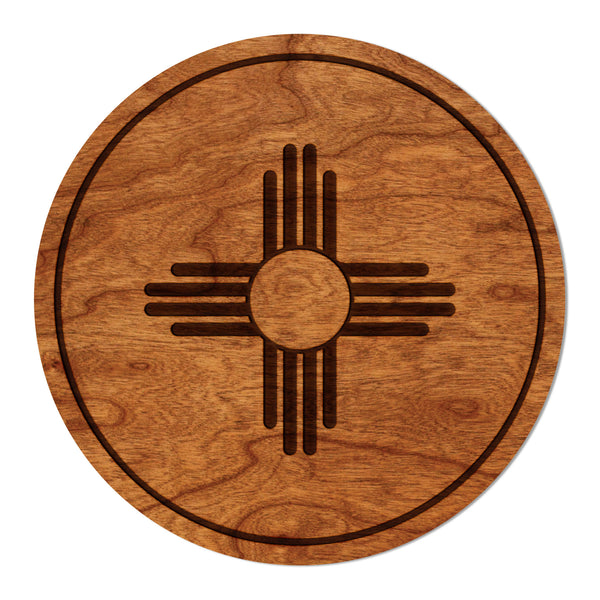 State Flag Coaster New Mexico