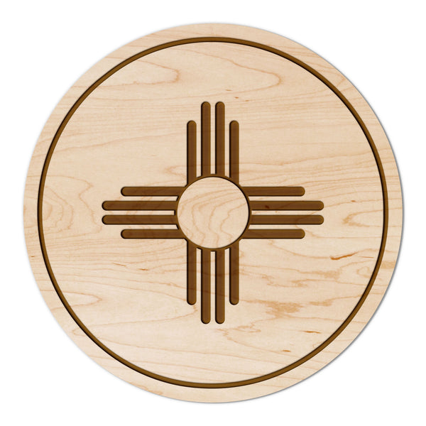 State Flag Coaster New Mexico