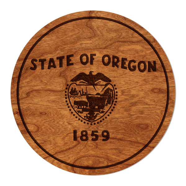 State Flag Coaster Oregon