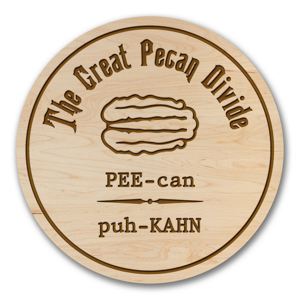 Food Coaster Pecan Divide