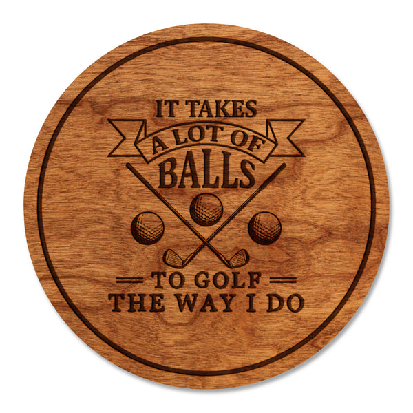 Golf Coaster A Lot of Balls