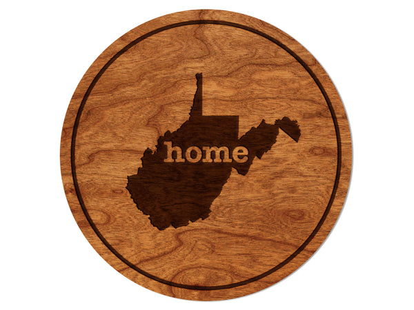 State Map Coaster West Virginia
