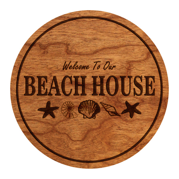 Welcome To Our House Coaster Beach House