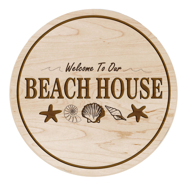 Welcome To Our House Coaster Beach House