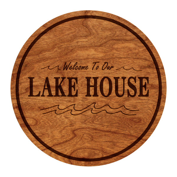 Welcome To Our House Coaster Lake House