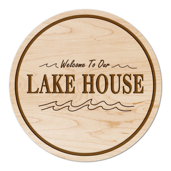 Welcome To Our House Coaster Lake House